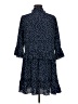 Unbranded 100% Polyester Polka Dots Blue Casual Dress Size M - photo 2