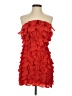 Leifsdottir 100% Polyester Red Cocktail Dress Size 2 - photo 1