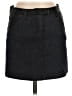 Theory Solid Black Denim Skirt Size 2 - photo 1