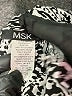 MSK Animal Print Gray Casual Dress Size L - photo 9