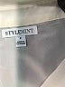 StyleMint 100% Polyester Solid Ivory Long Sleeve Blouse Size 2 - photo 7