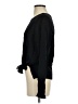 Theory 100% Silk Black Blouse Size 00 - photo 5