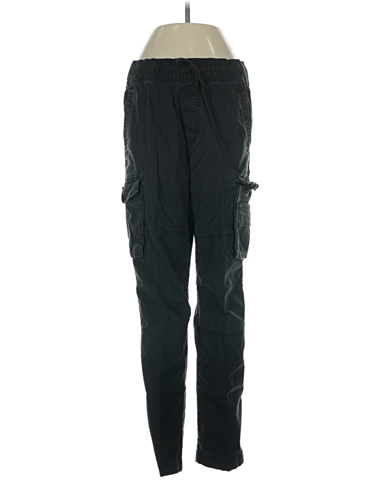 Pre-owned Hollister Cargo Pants In Black
