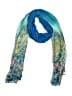 Unbranded 100% Viscose Teal Blue Scarf One size - photo 1