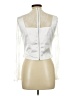 Boohoo 100% Polyester Silver 3/4 Sleeve Blouse Size 10 - photo 2