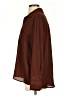 Pleione 100% Polyester Brown Long Sleeve Blouse Size S - photo 5