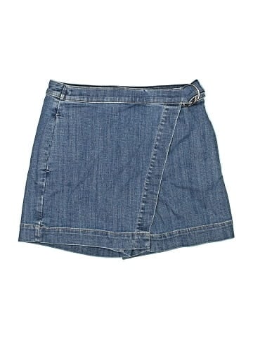 White House Black Market Denim Skirt (view 1)
