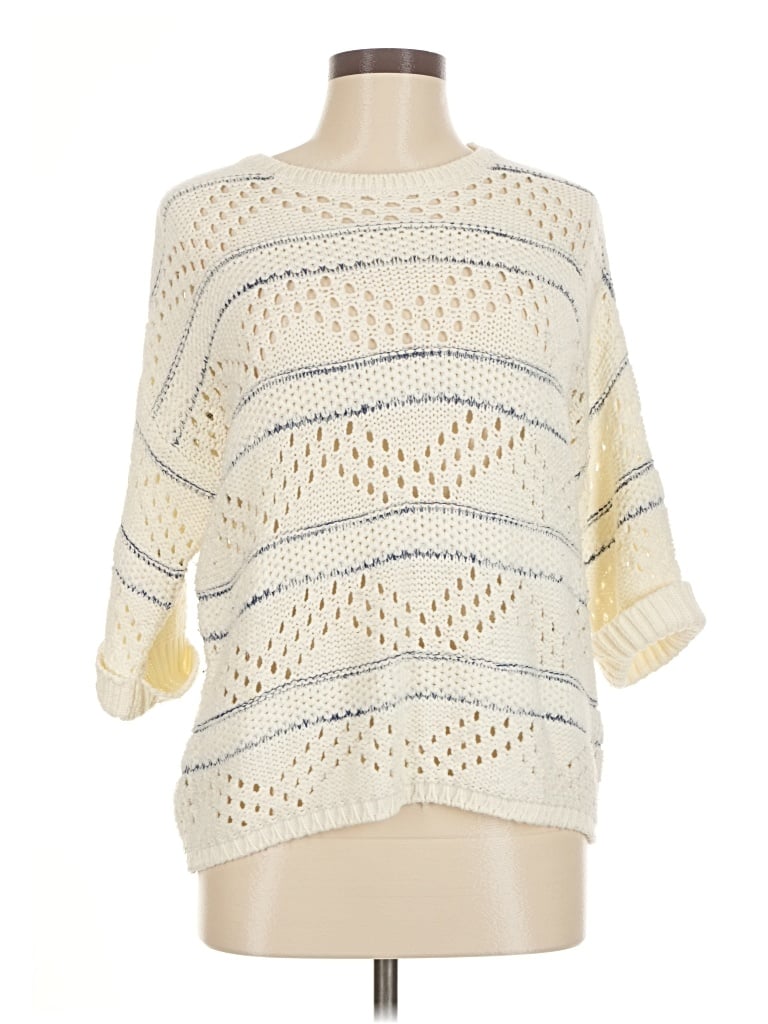 Pre-owned New Look Pullover Sweater In Ivory