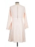 ModCloth 100% Polyester Ivory Cocktail Dress Size L - photo 2