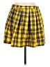 Hot Topic Plaid Yellow Casual Skirt Size M - photo 1