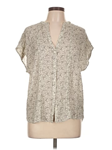 Treasure & Bond Short Sleeve Blouse (view 1)