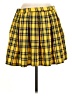 Hot Topic Plaid Yellow Casual Skirt Size M - photo 2