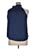 BTFBM Blue Sleeveless Blouse Size XL - photo 2