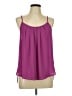 Pixley 100% Polyester Purple Sleeveless Blouse Size L - photo 1