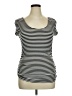 Candie's Black Short Sleeve Top Size XL - photo 1
