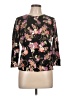 Ann Taylor LOFT Floral Black Cardigan Size L - photo 1