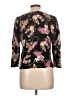 Ann Taylor LOFT Floral Black Cardigan Size L - photo 2