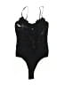 Lulus 100% Nylon Black Bodysuit Size S - photo 2