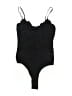 Lulus 100% Nylon Black Bodysuit Size S - photo 1