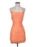 Lulus Orange Cocktail Dress Size S - photo 1