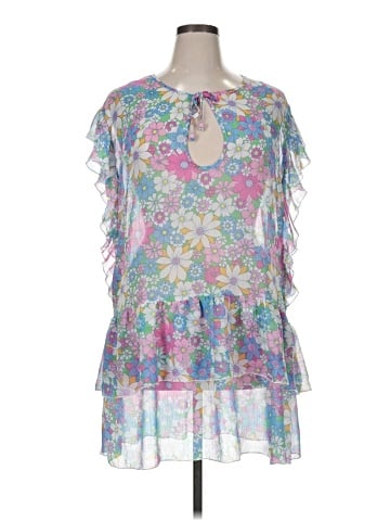 Jessica Simpson Short Sleeve Blouse (view 1)