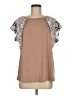 ePretty Tan Short Sleeve Top Size M - photo 1