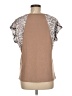 ePretty Tan Short Sleeve Top Size M - photo 2