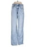 Zara Hearts Blue Jeans Size 2 - photo 1