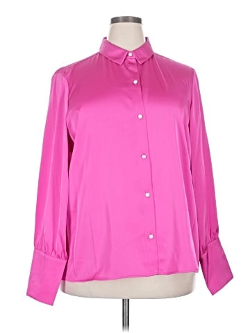 Halogen Long Sleeve Blouse (view 1)
