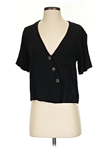Topshop Short Sleeve Blouse (view 1)