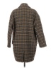 m.i.h Jeans Plaid Brown Wool Coat Size S - photo 2
