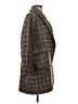 m.i.h Jeans Plaid Brown Wool Coat Size S - photo 4