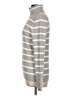 Talbots Stripes Gray Turtleneck Sweater Size L - photo 5