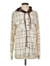 BKE Brown Long Sleeve Blouse Size S - photo 1