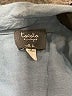 Tocoto Vintage 100% Cotton Solid Blue Long Sleeve Button-Down Shirt Size 6 - photo 3