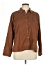 Chico's 100% Polyester Brown 3/4 Sleeve Blouse Size Lg (2) - photo 1