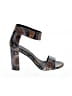 Jeffrey Campbell 100% Leather Gray Sandals Size 7 1/2 - photo 1