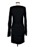 Express Solid Black Casual Dress Size M - photo 2