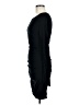 Express Solid Black Casual Dress Size M - photo 5