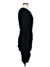 Express Solid Black Casual Dress Size M - photo 4