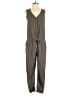 Express Solid Gray Jumpsuit Size S - photo 1