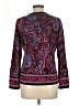 Talbots Paisley Purple Cardigan Size L - photo 2