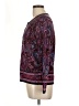 Talbots Paisley Purple Cardigan Size L - photo 5