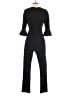 Black Halo Solid Black Jumpsuit Size 4 - photo 2