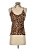 Vero Moda 100% Polyester Animal Print Brown Sleeveless Top Size XS - photo 2