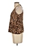 Vero Moda 100% Polyester Animal Print Brown Sleeveless Top Size XS - photo 5