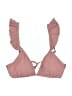Lulus Solid Pink Swimsuit Top Size S - photo 1