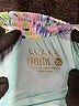 Lilly Pulitzer Luxletic 100% Polyester Tropical Blue Shorts Size XS - photo 3