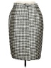 Connie Roberson 100% Polyamide Houndstooth Gray Formal Skirt Size 8 - photo 2