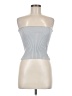 Pull&Bear Silver Sleeveless Top Size M - photo 1